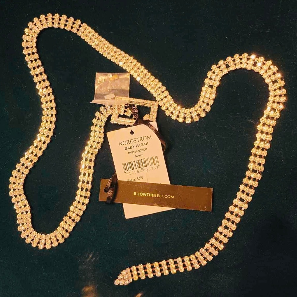 Baby Farah Crystal Skinny Belt-B-Low the Belt